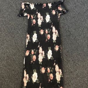 ◾️FASHION NOVA Off-Shoulder Floral Bodycon Dress◾️